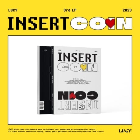 Lucy Insert Coin (3rd EP) CD Lucy Insert Coin (3rd EP) CD