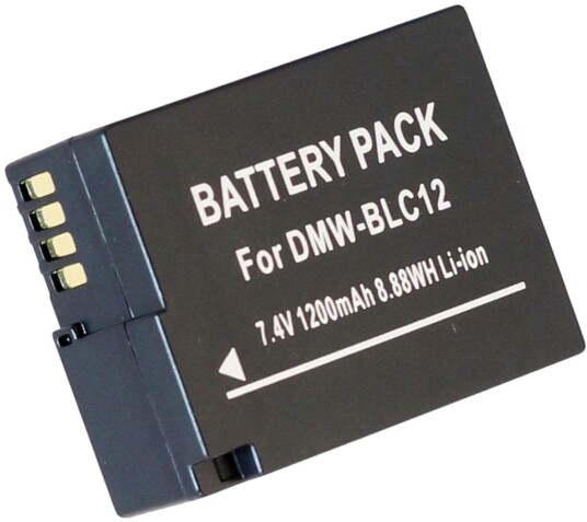 Batteri til Panasonic DMW-BLC12
