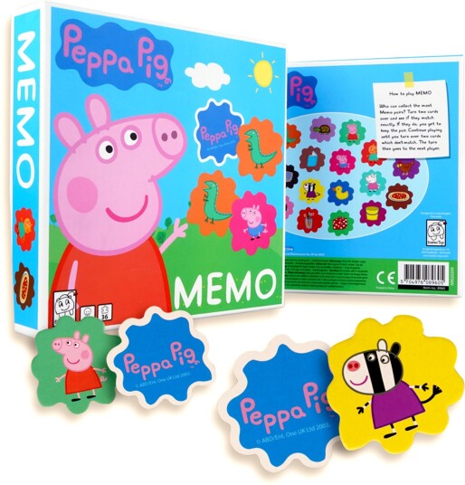 Barbo Toys Peppa Gris Memo - Læringsspill med 36 Brikker Barbo Toys Peppa Gris Memo - Læringsspill med 36 Brikker