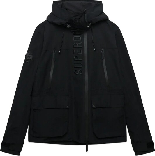 Superdry Sport Hood Ultimate Emb Winbreaker BLACK XL