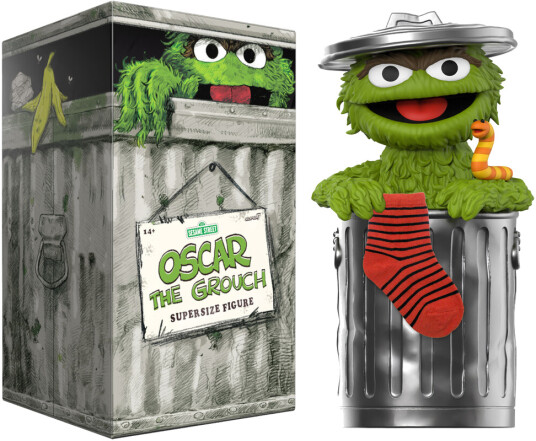 Sesame Street SuperSize Vinyl Oscar the Grouch
