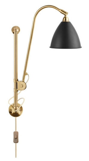 Bestlite BL5 Vegglampe Sort & Messing Bestlite BL5 Vegglampe Sort & Messing