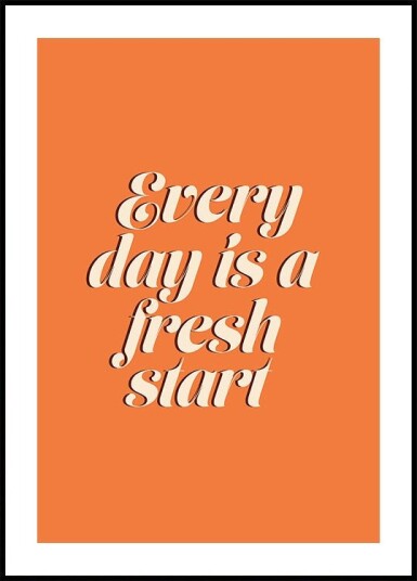 Everyday Poster Plakat / 30x40cm Everyday Poster Plakat / 30x40cm