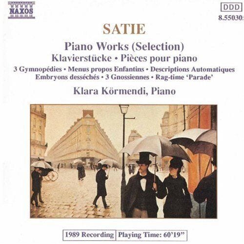 MediaTronixs Erik Satie : Satie: Gymnop?dies: A Selection of Piano Pieces CD (2001) Pre-Owned