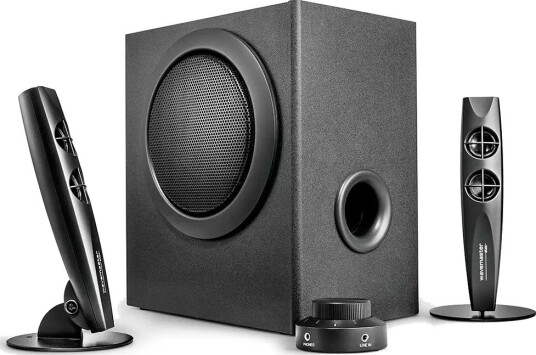 Wavemaster STAX 2.1-kanals PC-høyttalersett 42W