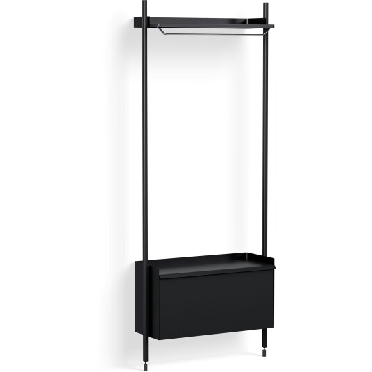Hay Pier System 1001 1 column PS Black / Black