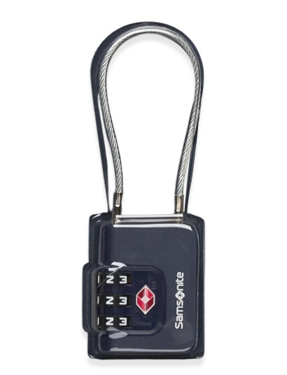 Samsonite Cablelock 3 Dial Tsa - Navy - ONE SIZE