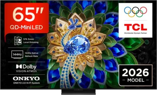TCL 65" MQLED80L 4K QLED TV 2026