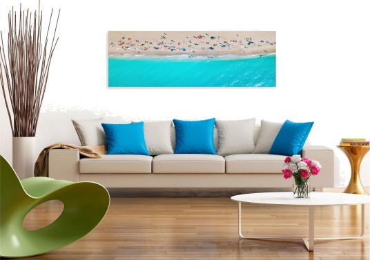 Tavla Sunbathers 1 Part Narrow 135x45