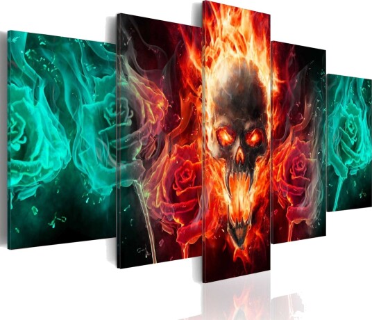Bilde Dark Fires 200x100 Artgeist sp. z o. o.
