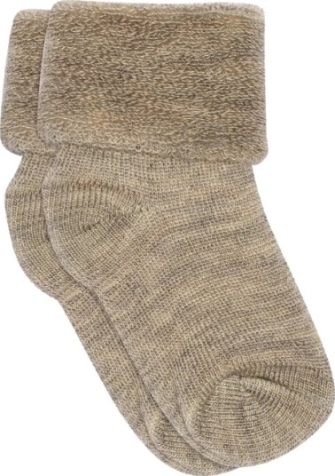 MP Denmark Wool baby socks Brun 25/28
