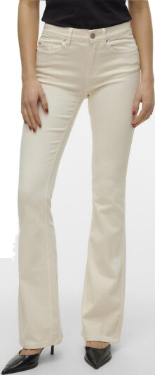 Vero Moda Flash Flared Jeans Beige XXL/30