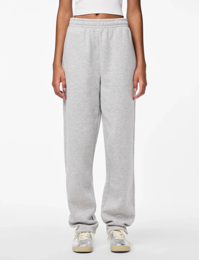 Pieces Pcchilli Hw Straight Sweat Pants Noos Bc   Grey   XXL