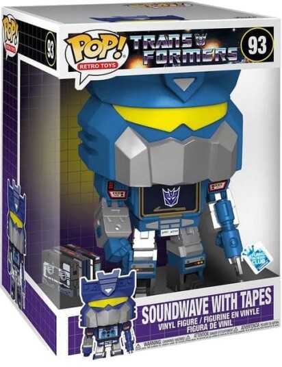 Funko! POP Jumbo Exclusive Transformers Soundwave