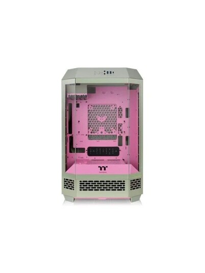 Thermaltake The Tower 300 Midi Kabinett Mini ITX / Micro ATX Grønn med Glasspanel
