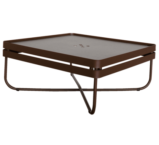 Ygg & Lyng Bris Sofabord Earth Brown 70x70 cm
