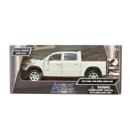 MotorMax 2019 Ram 1500 Rebel Crew Cab Lekebil Hvit