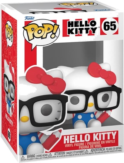 Funko Pop Sanrio Actionfigur Hello Kitty Nerd