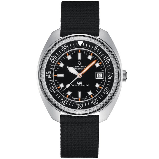 Certina DS Super PH1000M C0249071805100 - Herre - 43 mm - Analog - Automatisk - Safirglass
