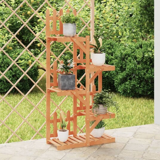 vidaXL Blomsterstativ 60x25x130 cm heltre gran