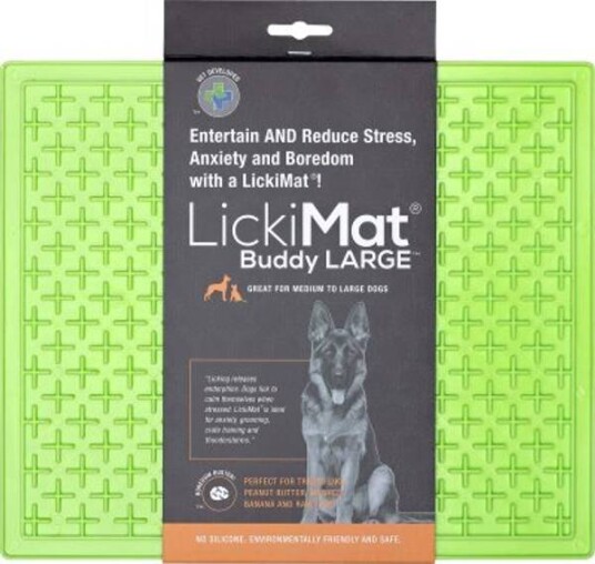 Lickimat Lickimat Hundeskål Buddy Xl Grønn 30.5X25.5Cm