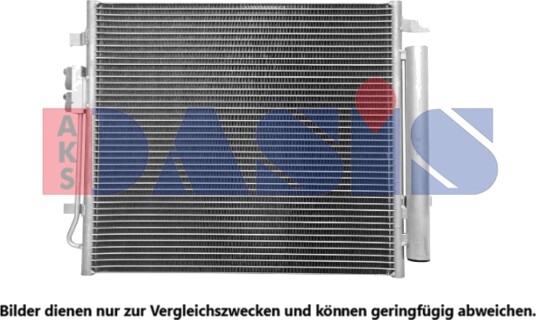 Kondensator klimaanlegg AKS DASIS 562141N