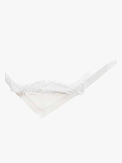 BabyMatex Hygenic Jersey Laken Hvitt