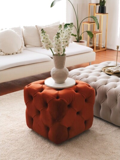 Naman Sittepuff 48 cm Brun