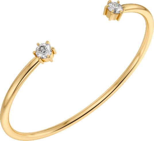 Edblad Crown armring i forgylt stål