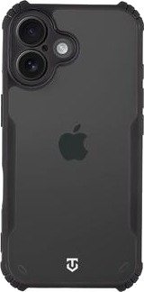 iPhone 16 Tactical Quantum Stealth-deksel med forsterkede hjørner - klar / svart
