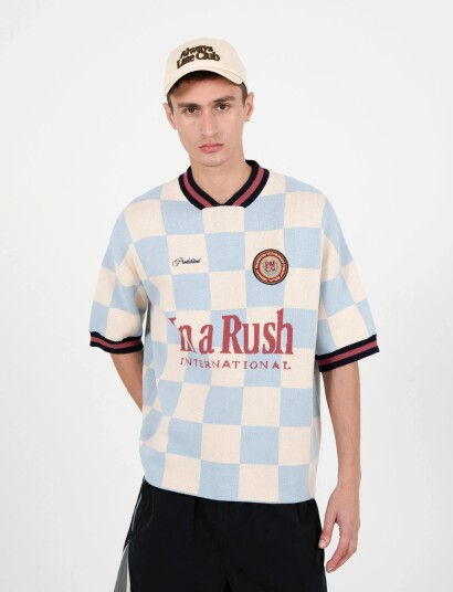 Prohibited Victory Knit Trikot Blue Multi/patterned S