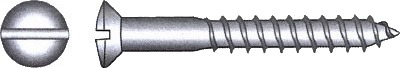 Treskrue A4 DIN 95 - 2,5 mm - 12 mm - 10 stk