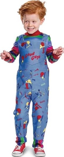Halloween Chucky Klovnekostyme til Barn