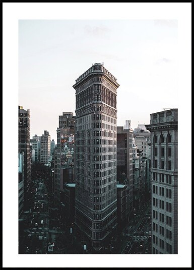Flatiron Building Plakat Plakat / 21x30cm