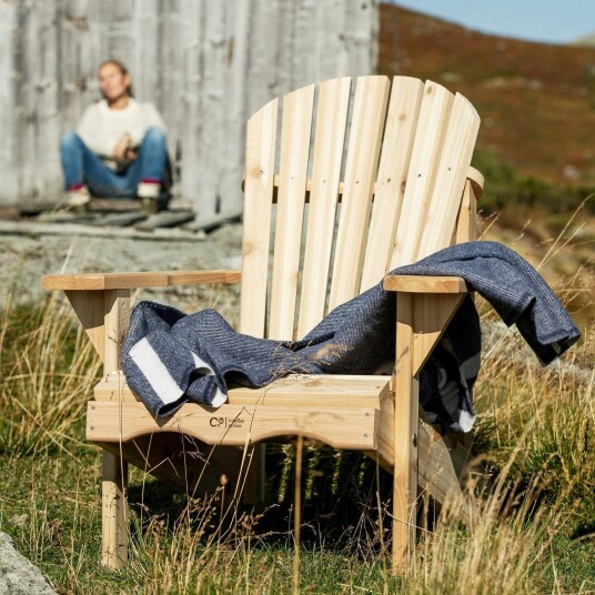 Hyttefeber Adirondack-pakke stol med fotskammel Hyttefeber Adirondack-pakke stol med fotskammel