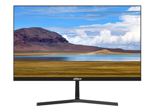 Dahua 23.8" LCD-skjerm med Full HD 1920x1080, 75Hz, Svart Dahua 23.8" LCD-skjerm med Full HD 1920x1080, 75Hz, Svart