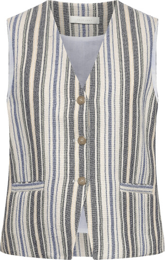 Naja Lauf | Migga Vest Rough Multi Stripe | 36