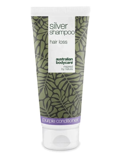 Australian Bodycare Silver sjampo mot hårtap 200 ml med tea tree-olje Australian Bodycare Silver sjampo mot hårtap 200 ml med tea tree-olje