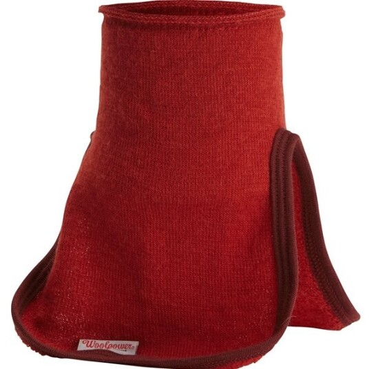 Woolpower Kids Mock Turtleneck 200 Autumn Red 2-5