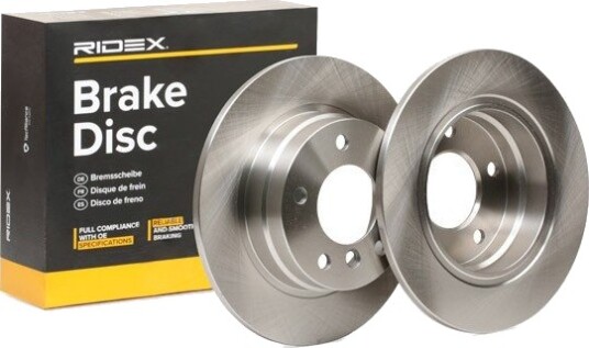 RIDEX 82B0226 Bremseskive RIDEX 82B0226 Bremseskive