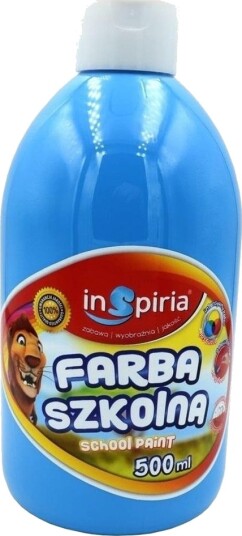 Skolemaling School Paint Blå 500 Ml