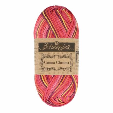 Scheepjes Catona Chroma Garn 016 Sunrise
