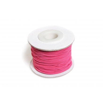 Diverse Strikksnor Pink 1,2mm 25m Diverse Strikksnor Pink 1,2mm 25m