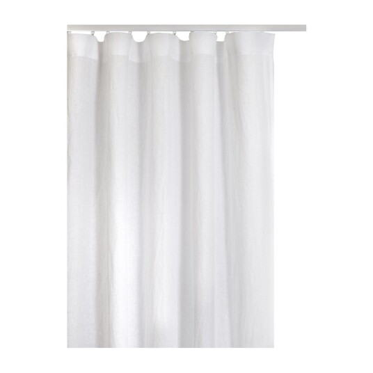 Himla Twilight gardin med rynkebånd 140 x 250 cm White