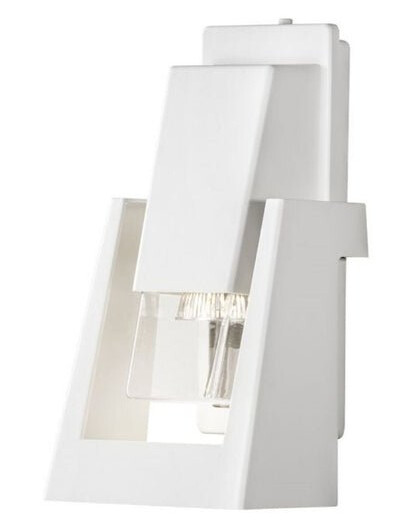 Konstsmide Potenza vegglampe ned - Hvit Konstsmide Potenza vegglampe ned - Hvit