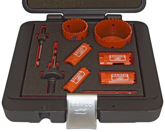 Hullsagsett for VVS 3834-SET-63-64 19-64mm, 9 deler