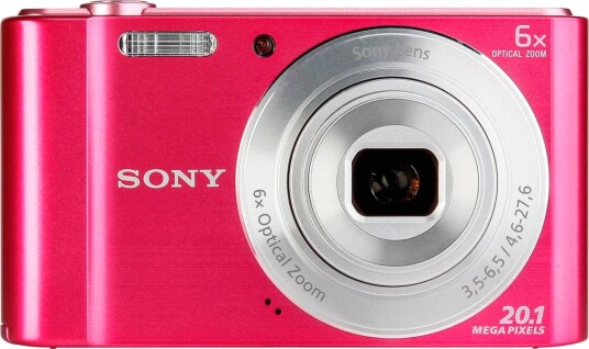 Sony DSC-W810 Digitalkamera (20,1 MP/720p) Rosa