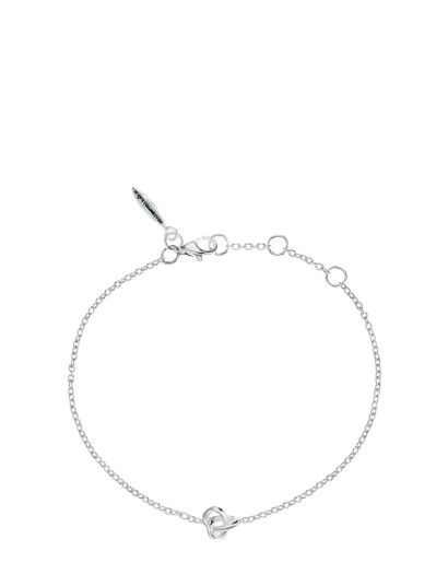 DRAKENBERG SJÖLIN Le Knot Drop Bracelet |Silver |One Size