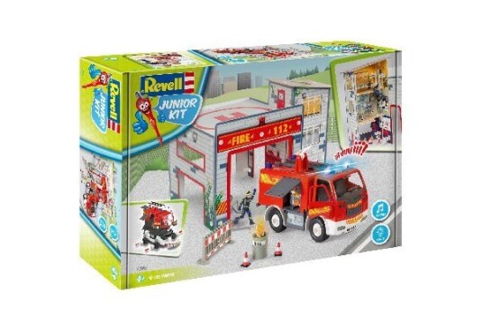 Toymax Brannstasjon Lekesett 1:20 for Barn 4+