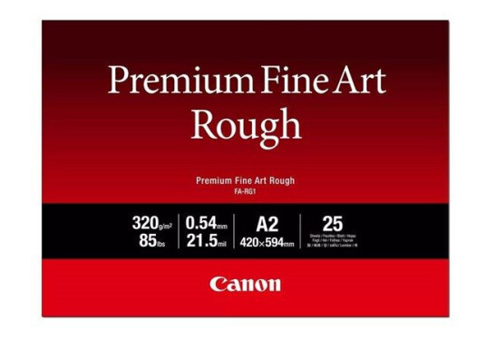 Canon Paper FA-RG1 Pro Rough A2 - 25 sheets - Canon Paper FA-RG1 Pro Rough A2 - 25 sheets -